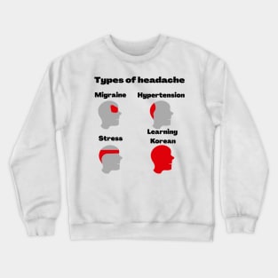 Learning Korean Crewneck Sweatshirt